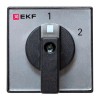 Переключатель кулачковый ПК-1-53 3п 10А "1-2" IP65 EKF pk-1-53-10-65