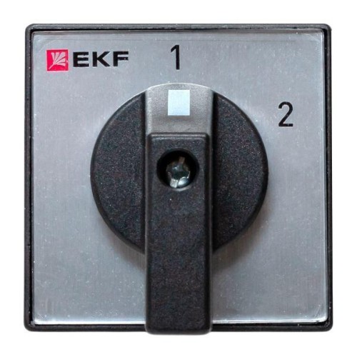 Переключатель кулачковый ПК-1-53 3п 10А "1-2" IP65 EKF pk-1-53-10-65