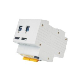 Выключатель автоматический дифференциального тока 2п C 20А 30мА тип AC 4.5кА АД-12 KARAT IEK MAD10-2