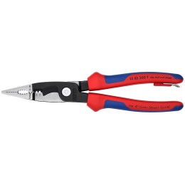 Клещи электромонтажные 6-в-1 L-200мм Knipex KN-1382200T
