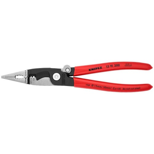 Клещи электромонтажные 6-в-1 L-200мм Knipex KN-1391200