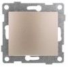 Выключатель 1-кл. СП Bravo 10А IP20 250В механизм шампань GUSI С10В1-027