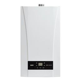 Котел газовый двухконтурный настенный ECO Nova 24 F с закрытой камерой сгорания без дымохода Baxi НС
