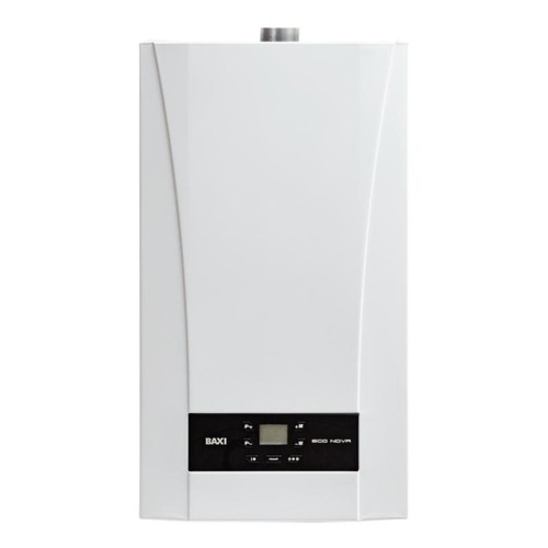 Котел газовый двухконтурный настенный ECO Nova 24 F с закрытой камерой сгорания без дымохода Baxi НС