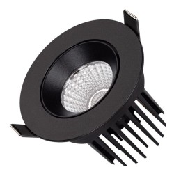 Светильник светодиодный MS-ATOLL-BUILT-TURN-R94-10W Day4000 (BK 60 deg 230В) IP54 металл Arlight 044