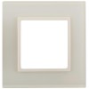 Рамка 1-м 14-5101-02 стекло Elegance сл. кость+сл. кость ЭРА Б0059167