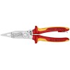 Клещи электромонтажные VDE 6-в-1 L-200мм Knipex KN-1396200T