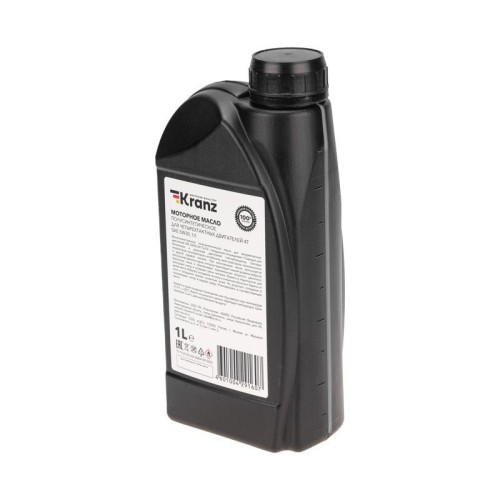Масло моторное полусинтетическое для 4х-тактных двигателей SAE 5W30 1л Kranz KR-16-1299
