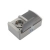 Блок ОП 2 розетки горизонт. INDUSTRIAL с заземл. керамика IP54 сер. Kranz KR-78-0614