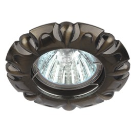 ЭРА KL66 SB Бронза Светильник литой MR16,12V/220V, 50W