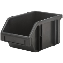 Лоток для крепежа пластиковый черный 125х150х230мм FIT 65694