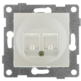 Механизм розетки компьютерной RJ45 1-местн. СП Ugra жемчуж. GUSI С11К1-028
