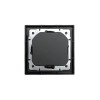 Розетка 1-мест. с/з+USB разъем СП ZIMA IP20 черн. бархат LEZARD 704-4288-181