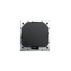 Розетка 1-мест. с/з+USB разъем СП ZIMA IP20 черн. бархат LEZARD 704-4288-181