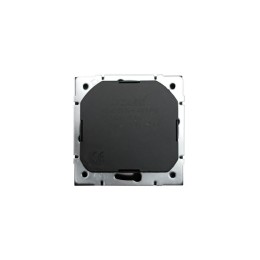 Розетка 1-мест. с/з+USB разъем СП ZIMA IP20 черн. бархат LEZARD 704-4288-181