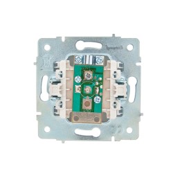 Розетка телевизионная оконечная TV СП ASTI IP20 механизм жемчуж./бел. перламутр. LEZARD 7081-3088-13