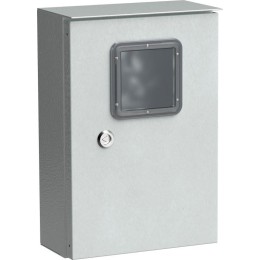 Корпус ЩУРн-1/9 TITAN 370х250х135мм У1 IP54 коттеджный метал. IEK MKM24-N-009-54-ZO