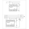 Реле тока PR-610-05 (540-640А; с выносным ТТ в комплекте; 1 модуль; монтаж на DIN-рейке) F&F EA03.00