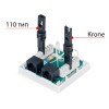 Розетка компьютерная 2-м ОП WS-8P8C-Cat.5e-2 RJ45 кат.5E Dual IDC Cabeus 7247c