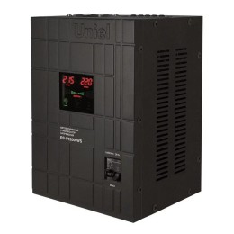 Стабилизатор напряжения RS-1/12000WS 1ф 12кВА релейный настен. с гальванической развязкой Uniel 0738