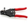 Стриппер со сменными фасонными ножами L-180мм пластиковые рукоятки Knipex KN-1221180