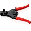 Стриппер со сменными фасонными ножами L-180мм пластиковые рукоятки Knipex KN-1221180SB