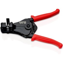 Стриппер со сменными фасонными ножами L-180мм пластиковые рукоятки Knipex KN-1221180SB