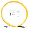 Шнур оптический FOP(s)-9-LC-FC-1.5m simplex LC-FC 9/125 sm 1.5м LSZH Cabeus 7510c