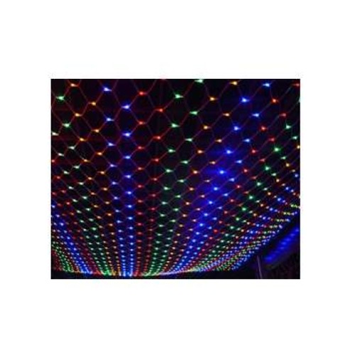 Гирлянда-сетка NT144C-M 1.5х1м 144 разноцв. миниламп 8 реж. IP20 SHLights 4607144113076