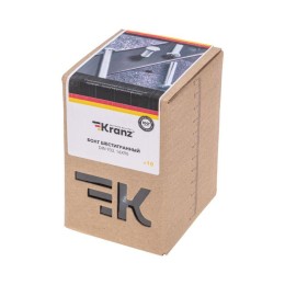 Болт с шестигранной головкой 16х90 DIN 933 (уп.10шт) Kranz KR-01-3512-099