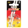 Элемент питания воздушно-цинковые для слухового аппарата ZA10-6BL ENERGY POWER Hearing Aid (блист.6ш