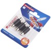 Переходник аудио 3 гнезда RCA - 3 гнезда RCA тринокль блист. Rexant 06-0166-A