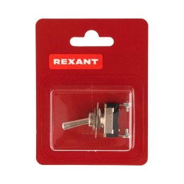 Тумблер 220В 10А (2c) ON-OFF 1п Mini (ASW-23) блист. Rexant 06-0330-A