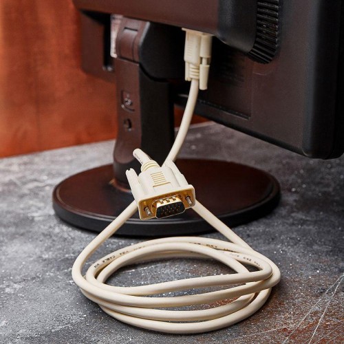 Шнур VGA Plug - VGA Plug 1.8м сер. Rexant 17-5503-4