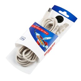 Шнур штекер USB-А - штекер USB-B 1.8м блист. Rexant 06-3150