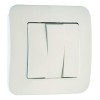 Выключатель 3-кл. СП Lillium N 10А IP20 бел. Makel 55091