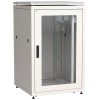 Шкаф сетевой LINEA N 24U 800х800мм стекл. передняя дверь задняя металлическая сер. ITK LN35-24U88-GM