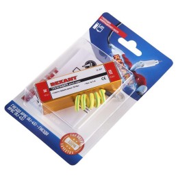 Грозозащита информационного кабеля (гнездо 8Р8С (Rj-45)-гнездо 8Р8С (Rj-45)) с PoE (блист.) Rexant 0
