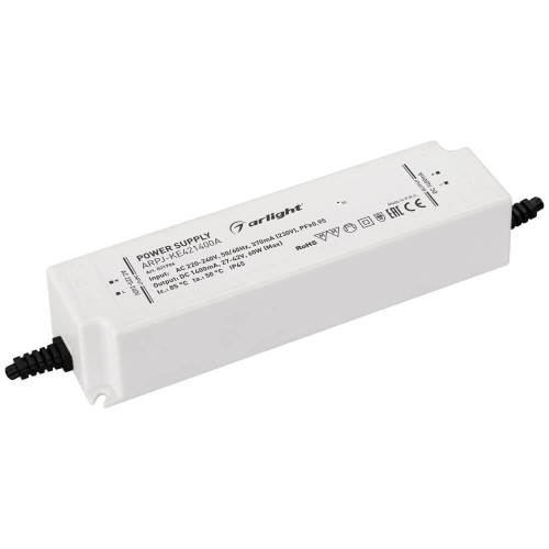 Arlight Блок питания ARPJ-KE421400A (60W, 1400mA, PFC) (IP65 Пластик, 5 лет)