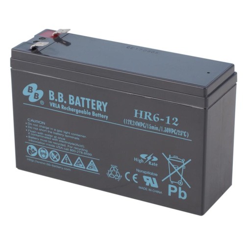 Аккумулятор 12В 6А.ч HR 6-12 B.B. Battery