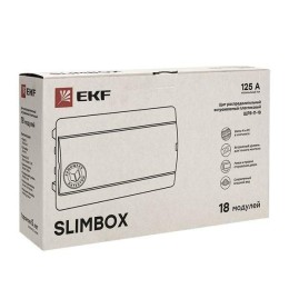 Щит ЩРВ-П-18 "SlimBox" IP41 бел. дверца PROxima EKF sb-v-18w
