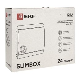 Щит ЩРВ-П-24 "SlimBox" IP41 бел. дверца PROxima EKF sb-v-24w