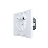 Розетка 1-мест. с/з Type-C+USB разъем СП ZIMA бел. LEZARD 704-0288-181TC