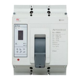 Выключатель автоматический 800А 70кА AV POWER-5/3 ETU6.0 AVERES EKF mccb-53-800M-6.0-av