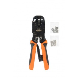 Инструмент HT-200AR обжимной для RJ50 RJ45 RJ12 RJ11 (10P10C; 8P8C типа AMP; 6P6C; 4P4C) профессиона