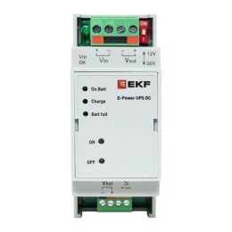 Источник бесперебойного питания постоянного тока E-Power UPS DC -15W 12/24В 3600мАч EKF UDRLi-DC15W
