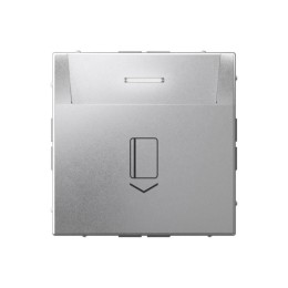 Выключатель карточный ArtGallery 10А без задержки времени быстрозажим. клем. алюм. SE GAL000314S