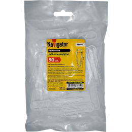 Дюбель-хомут для круглого кабеля 71 850 NCU-11-18-55-50/WH бел. (уп.50шт) Navigator 71850