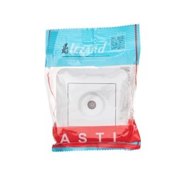 Розетка телевизионная проходная TV СП ASTI IP20 в сборе бел. LEZARD 7081-0202-129