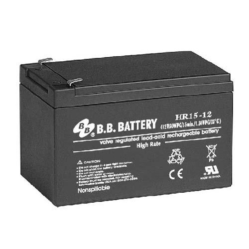 Аккумулятор 12В 15А.ч HR 15-12 B.B. Battery